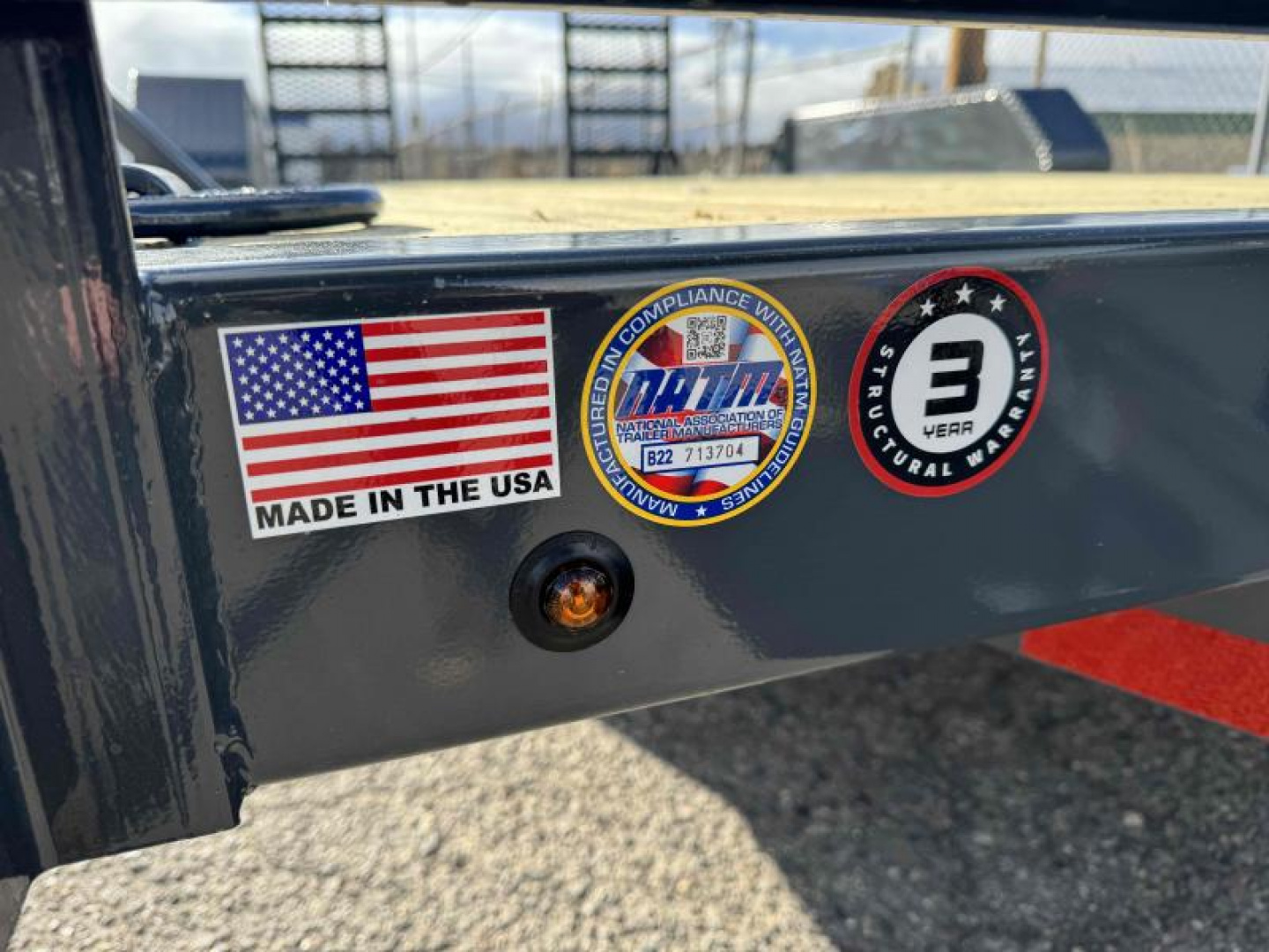 New 2024 Lamar 83" X 16' CC - 10k Car Hauler Equipment Trailer