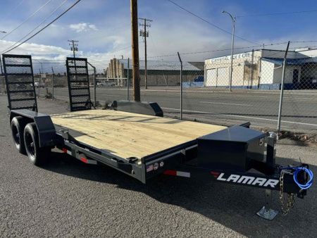 New 2024 Lamar 83" X 16' CC - 10k Car Hauler Equipment Trailer