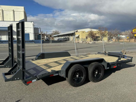 New 2024 Lamar 83" X 16' CC - 10k Car Hauler Equipment Trailer