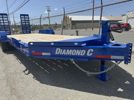 New 2024 Diamond C LPX 20' - 14.9K Low-profile Equipment Trailer