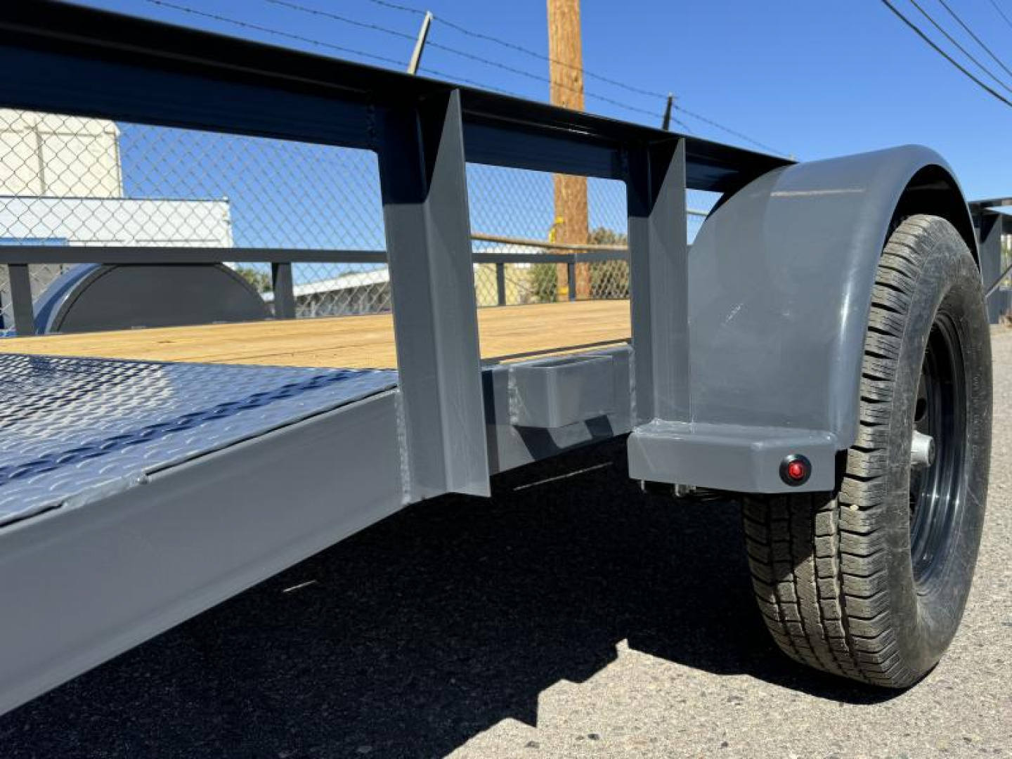 New 2025 Lamar UC 77" X 12' - 3K UTV Utility Trailer