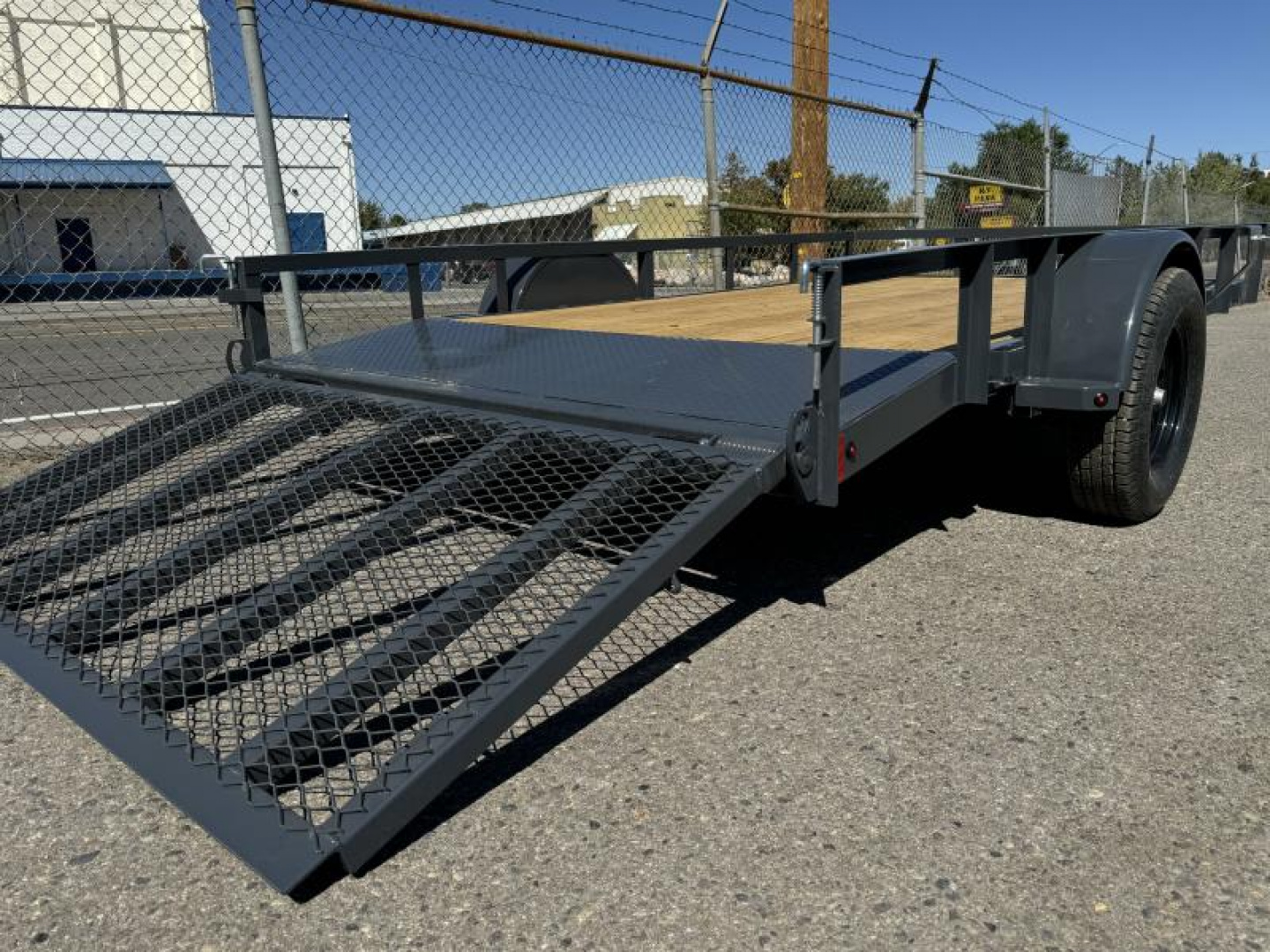 New 2025 Lamar UC 77" X 12' - 3K UTV Utility Trailer