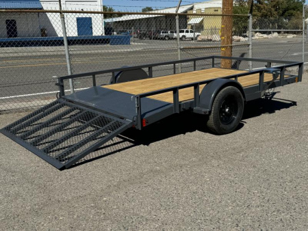 New 2025 Lamar UC 77" X 12' - 3K UTV Utility Trailer
