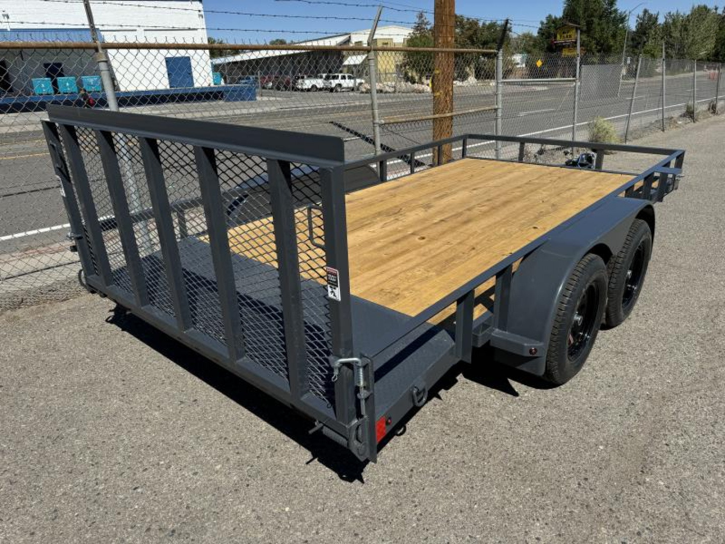 New 2025 Lamar UC 83" X 14' - 7K Landscape Utility Trailer