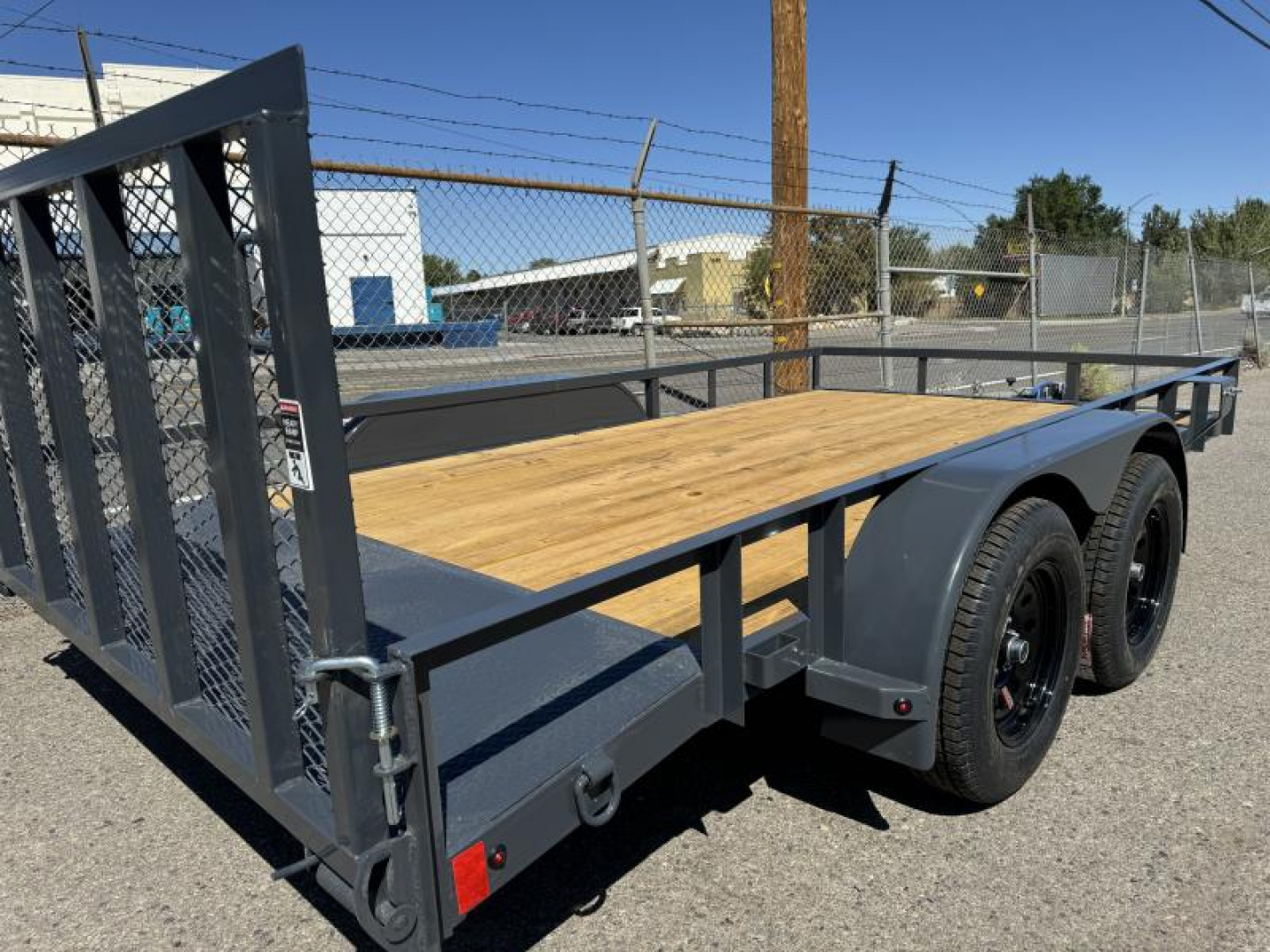 New 2025 Lamar UC 83" X 14' - 7K Landscape Utility Trailer