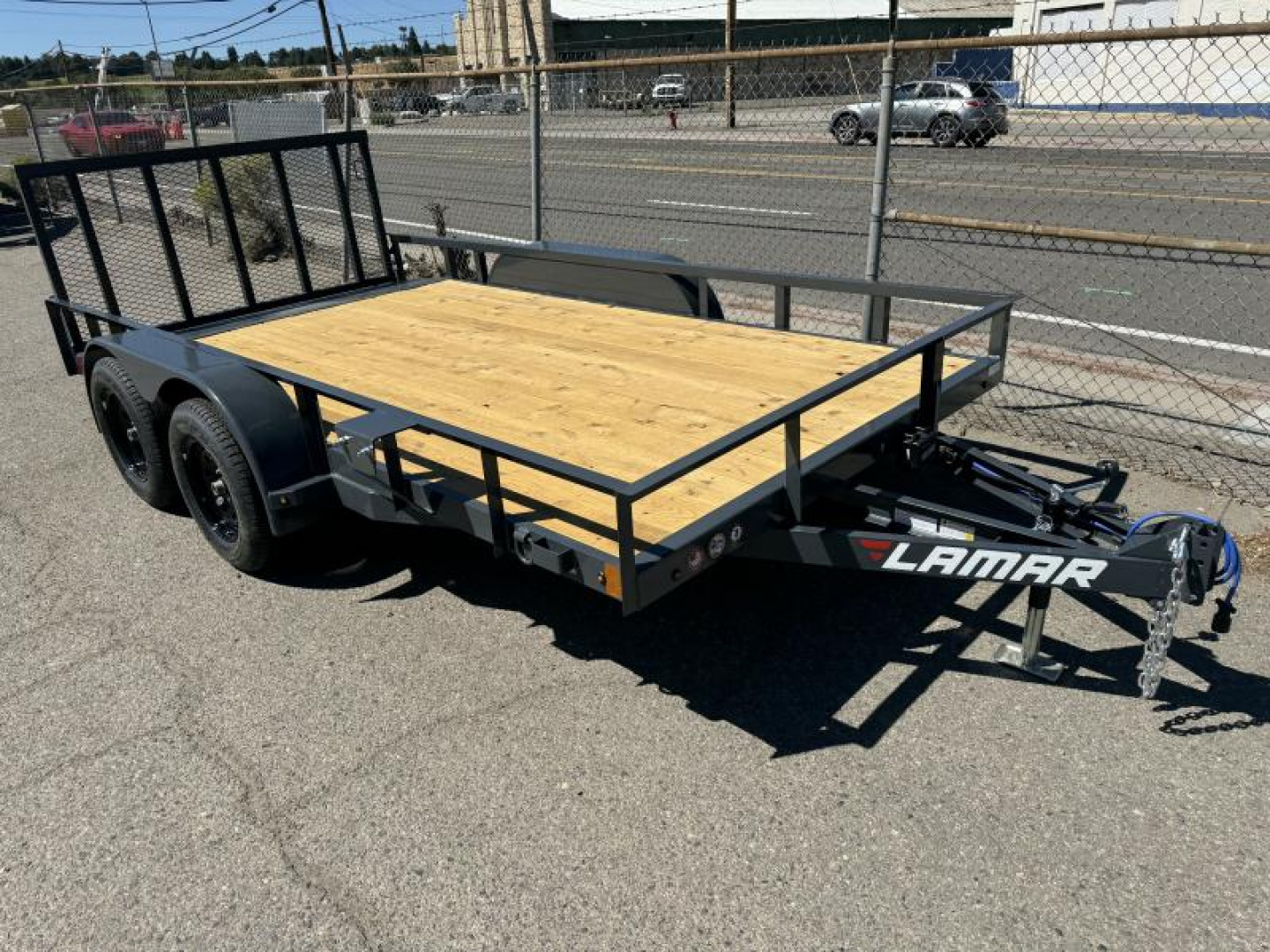 New 2025 Lamar UC 83" X 14' - 7K Landscape Utility Trailer