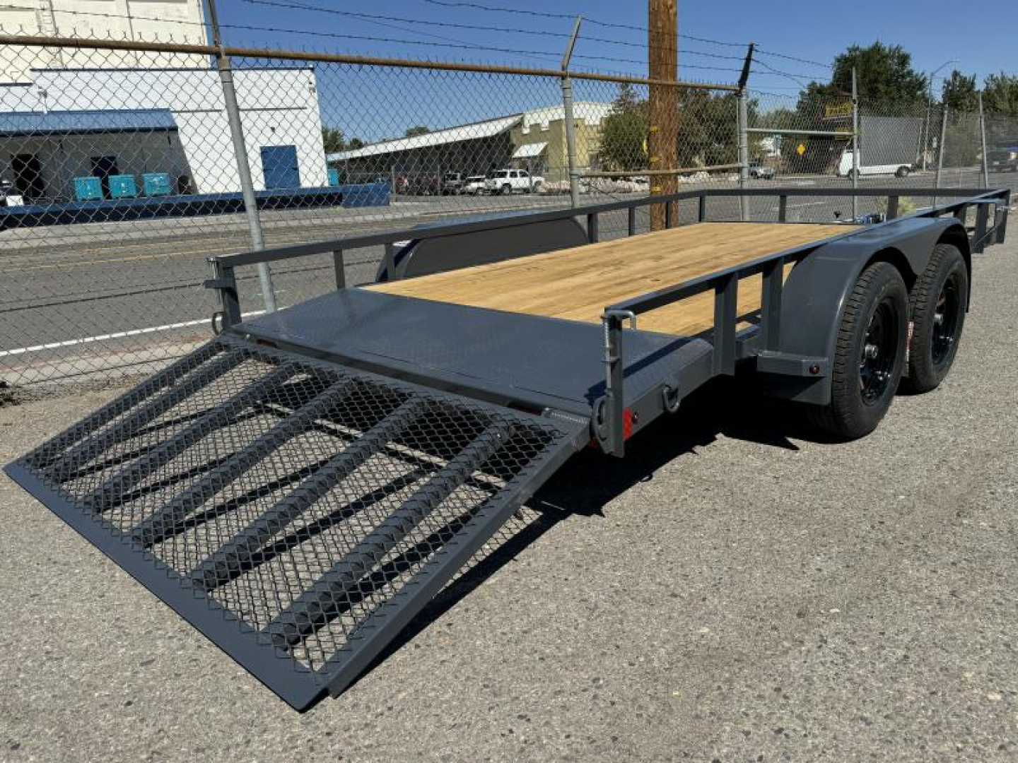 New 2025 Lamar UC 83" X 14' - 7K Landscape Utility Trailer