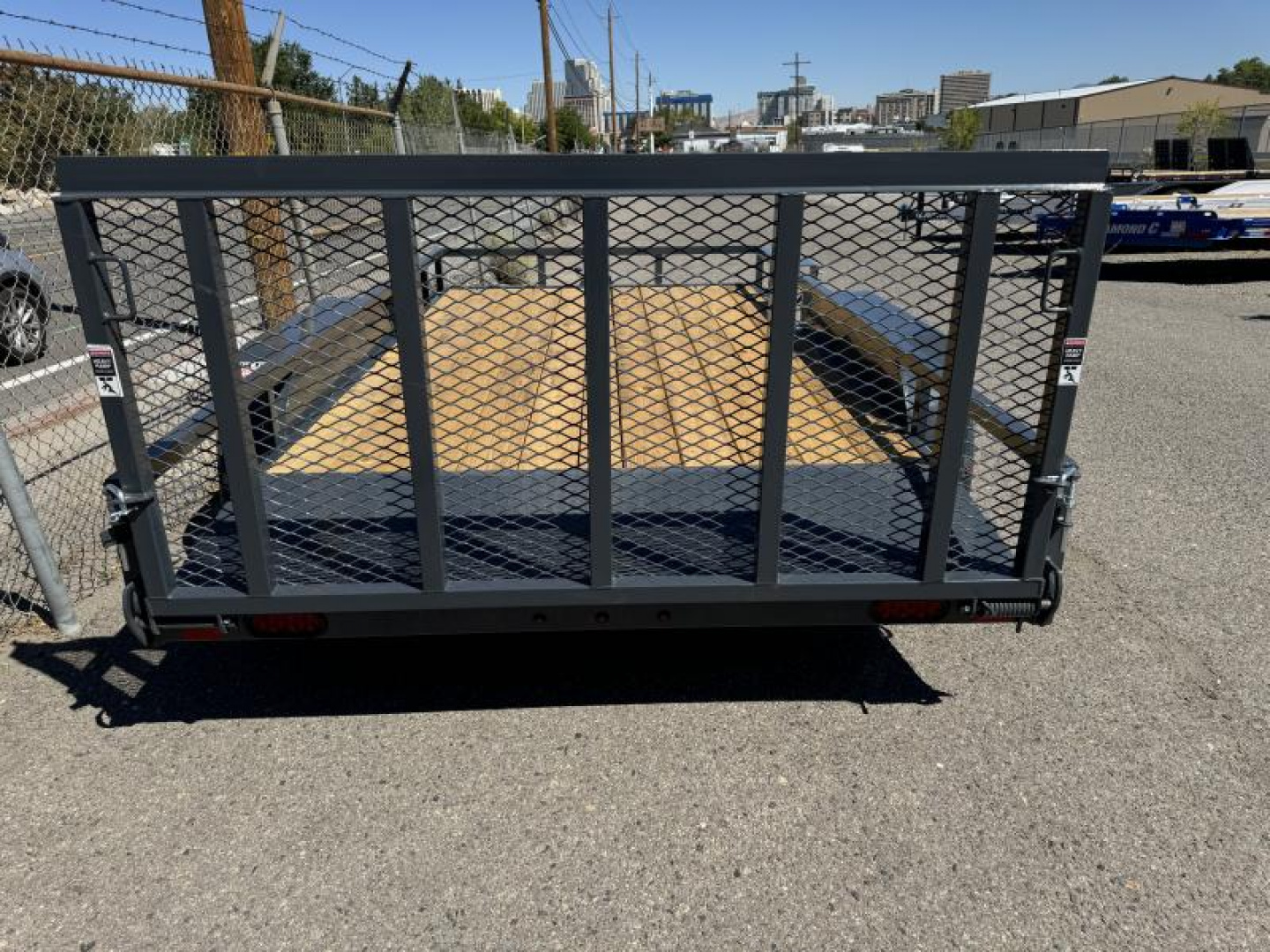 New 2025 Lamar UC 83" X 14' - 7K Landscape Utility Trailer