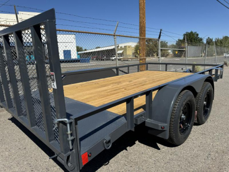 New 2025 Lamar UC 83" X 14' - 7K Landscape Utility Trailer