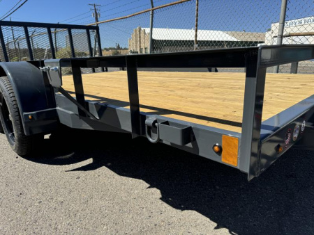 New 2025 Lamar UC 83" X 14' - 7K Landscape Utility Trailer