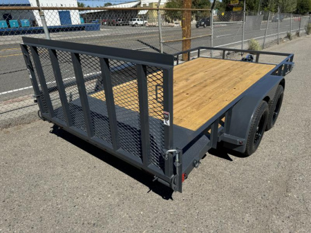 New 2025 Lamar UC 83" X 14' - 7K Landscape Utility Trailer