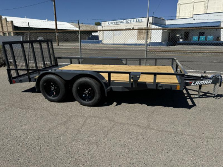 New 2025 Lamar UC 83" X 14' - 7K Landscape Utility Trailer
