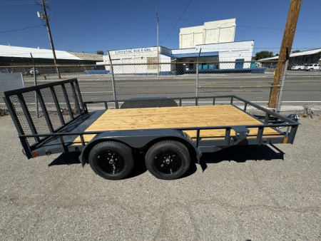 New 2025 Lamar UC 83" X 14' - 7K Landscape Utility Trailer