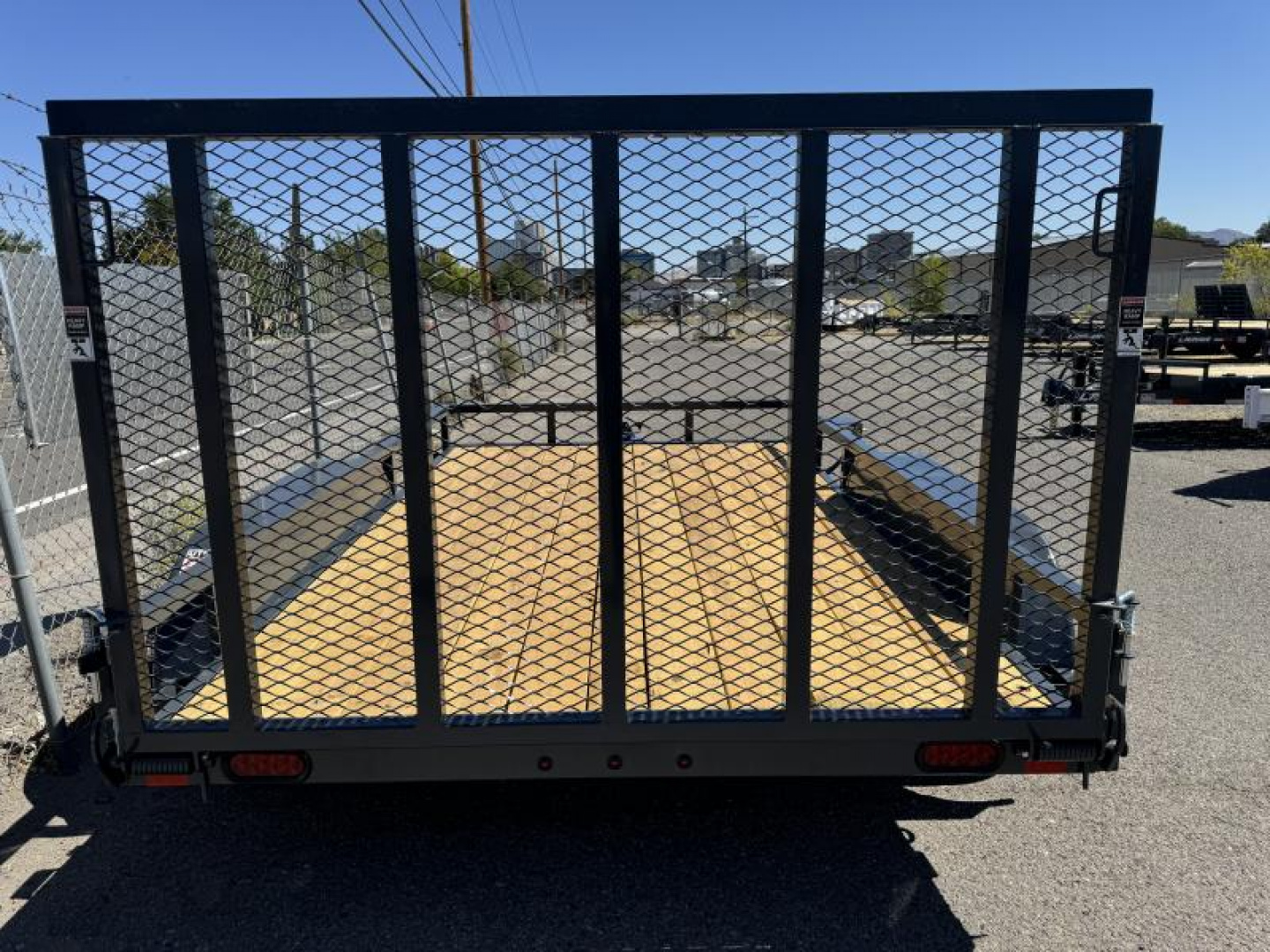 New 2025 Lamar UC 83" X 12' - 7K Landscape Utility Trailer