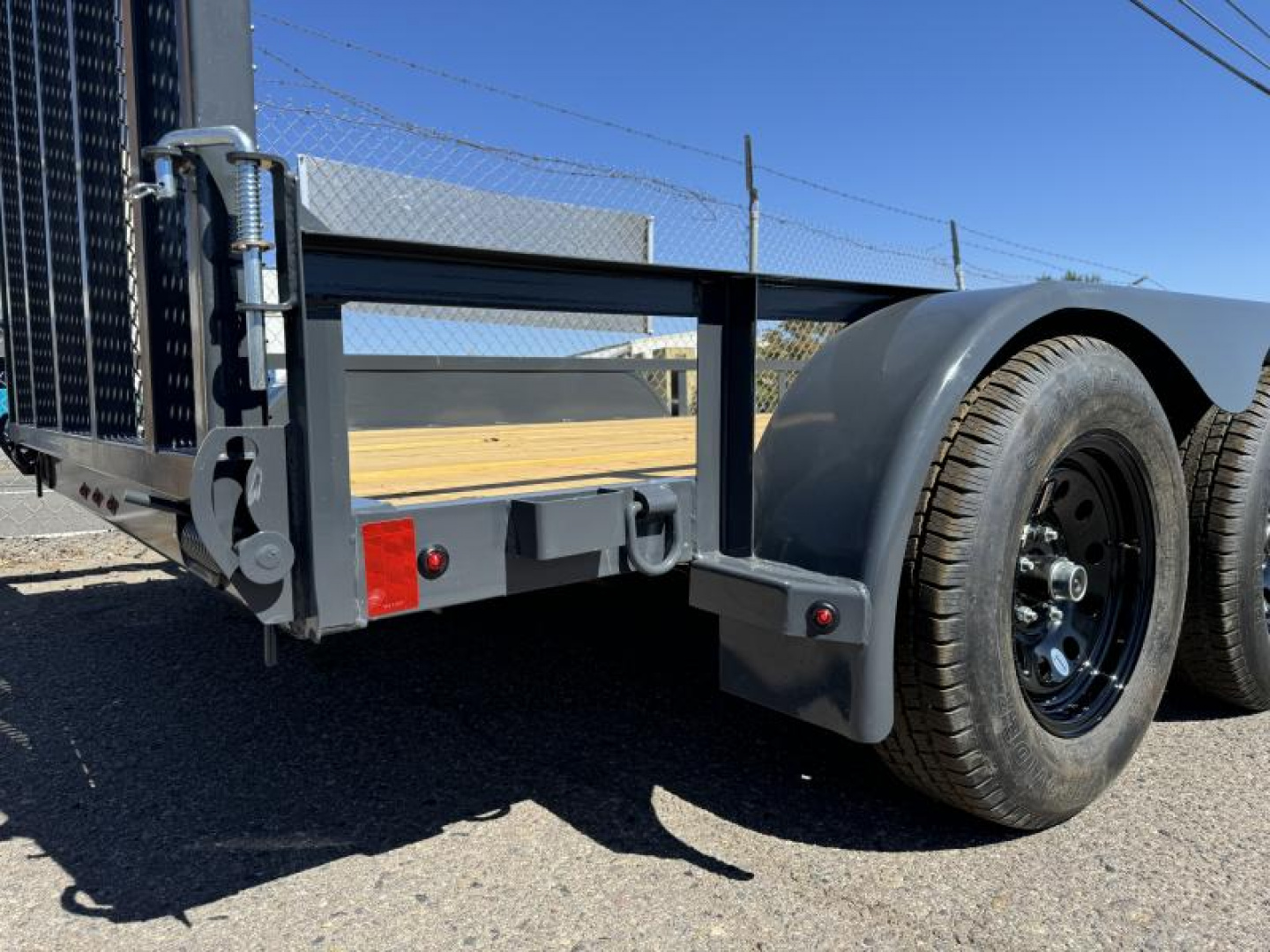 New 2025 Lamar UC 83" X 12' - 7K Landscape Utility Trailer