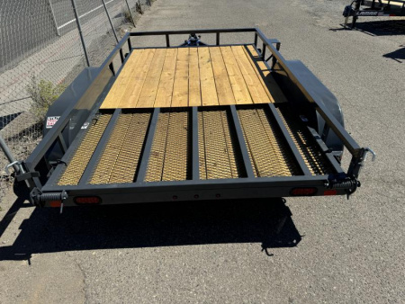 New 2025 Lamar UC 83" X 12' - 7K Landscape Utility Trailer