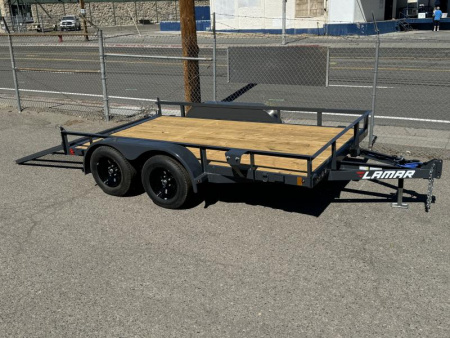 New 2025 Lamar UC 83" X 12' - 7K Landscape Utility Trailer