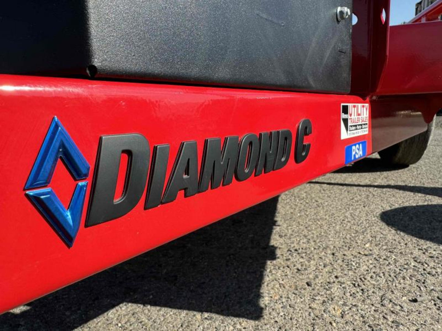 New 2025 Diamond C PSA 77"x10' - 3K Landscape Utility Trailer