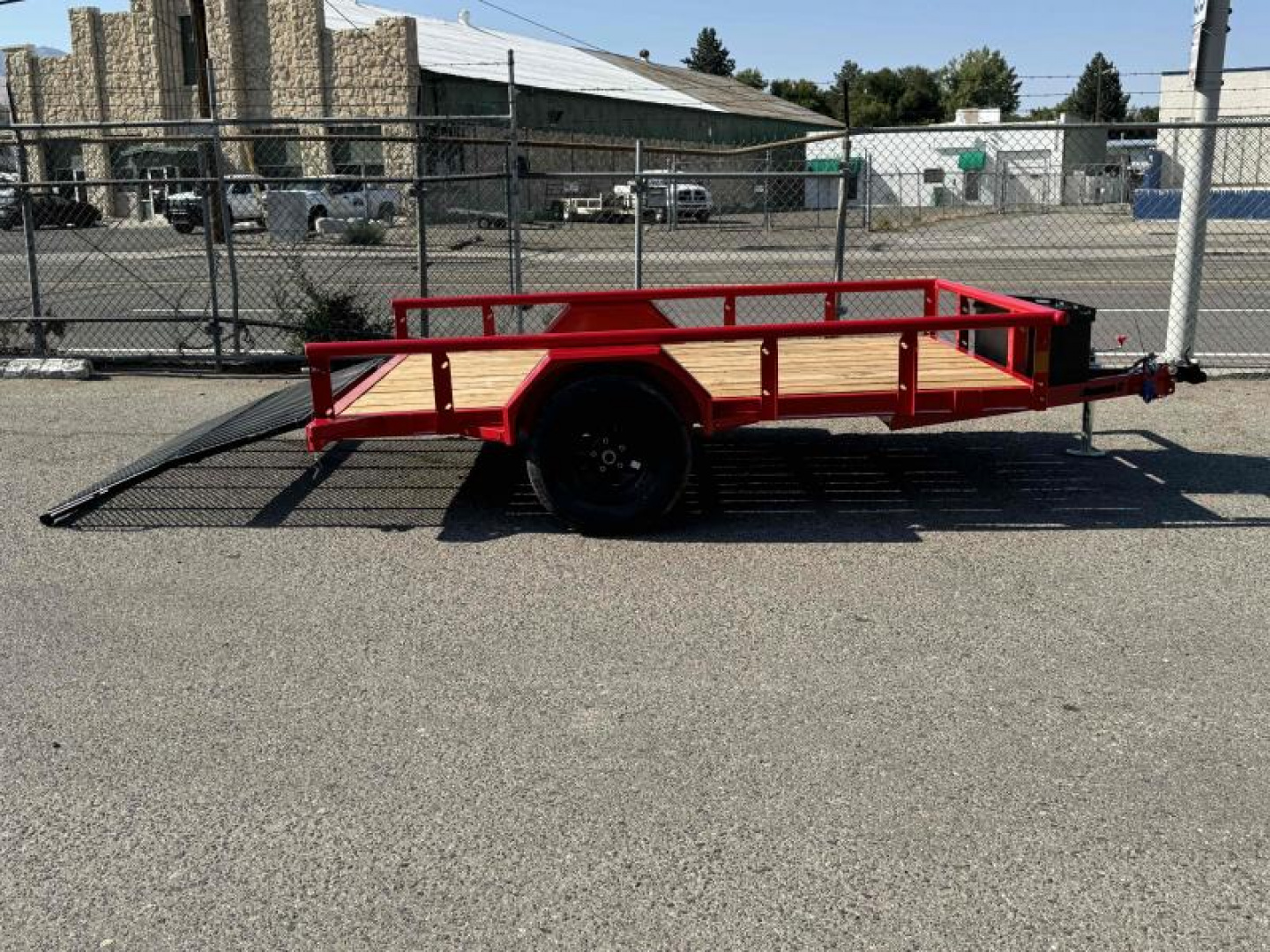 New 2025 Diamond C PSA 77"x10' - 3K Landscape Utility Trailer