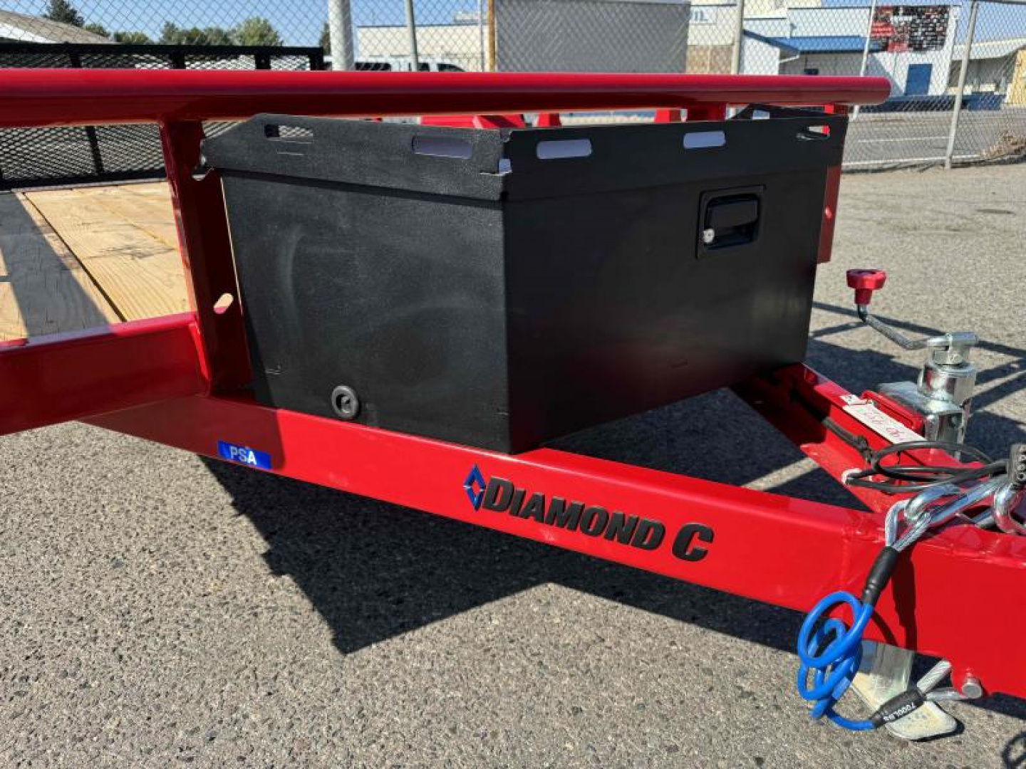 New 2025 Diamond C PSA 77"x10' - 3K Landscape Utility Trailer