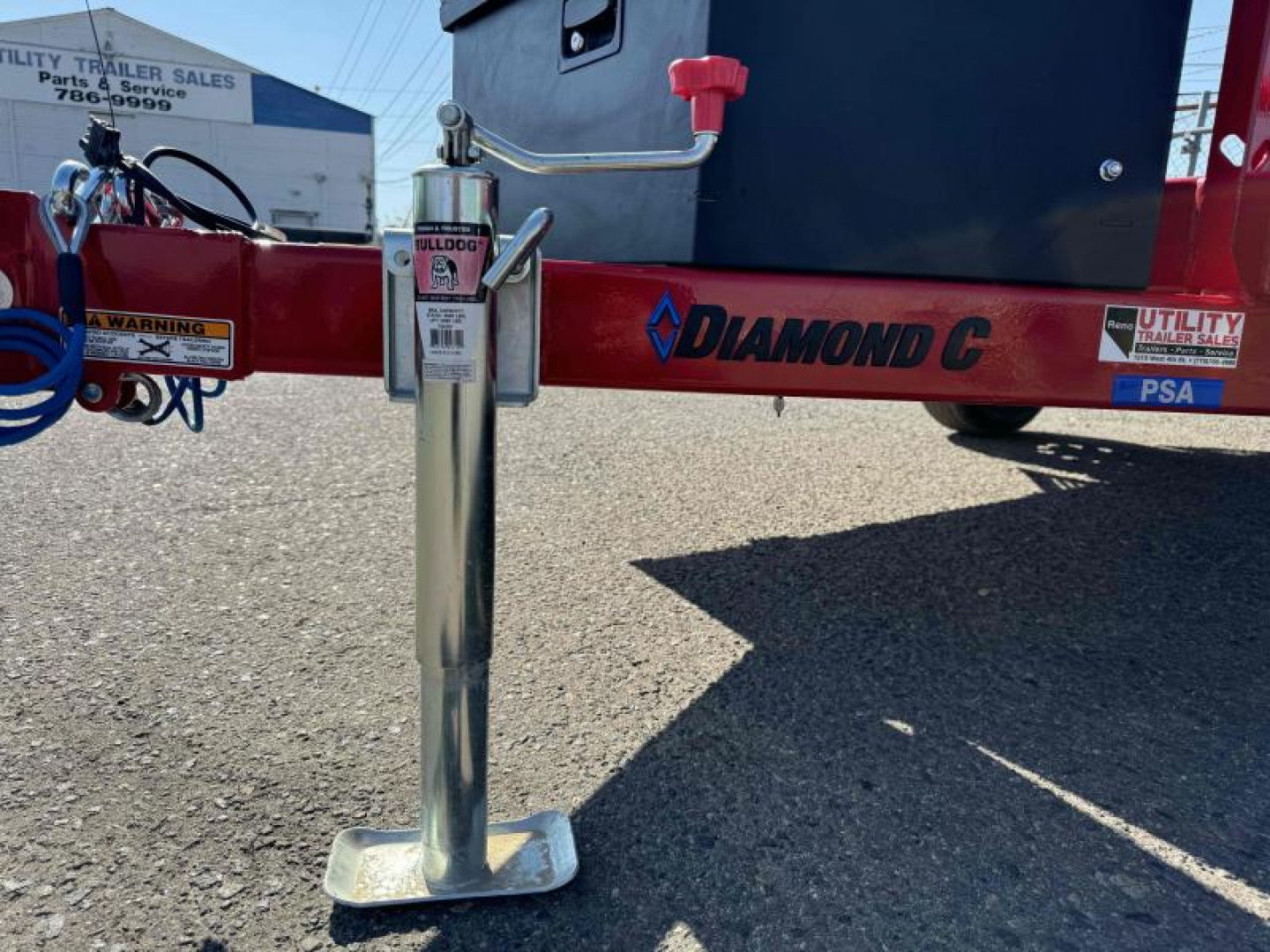 New 2025 Diamond C PSA 77"x10' - 3K Landscape Utility Trailer