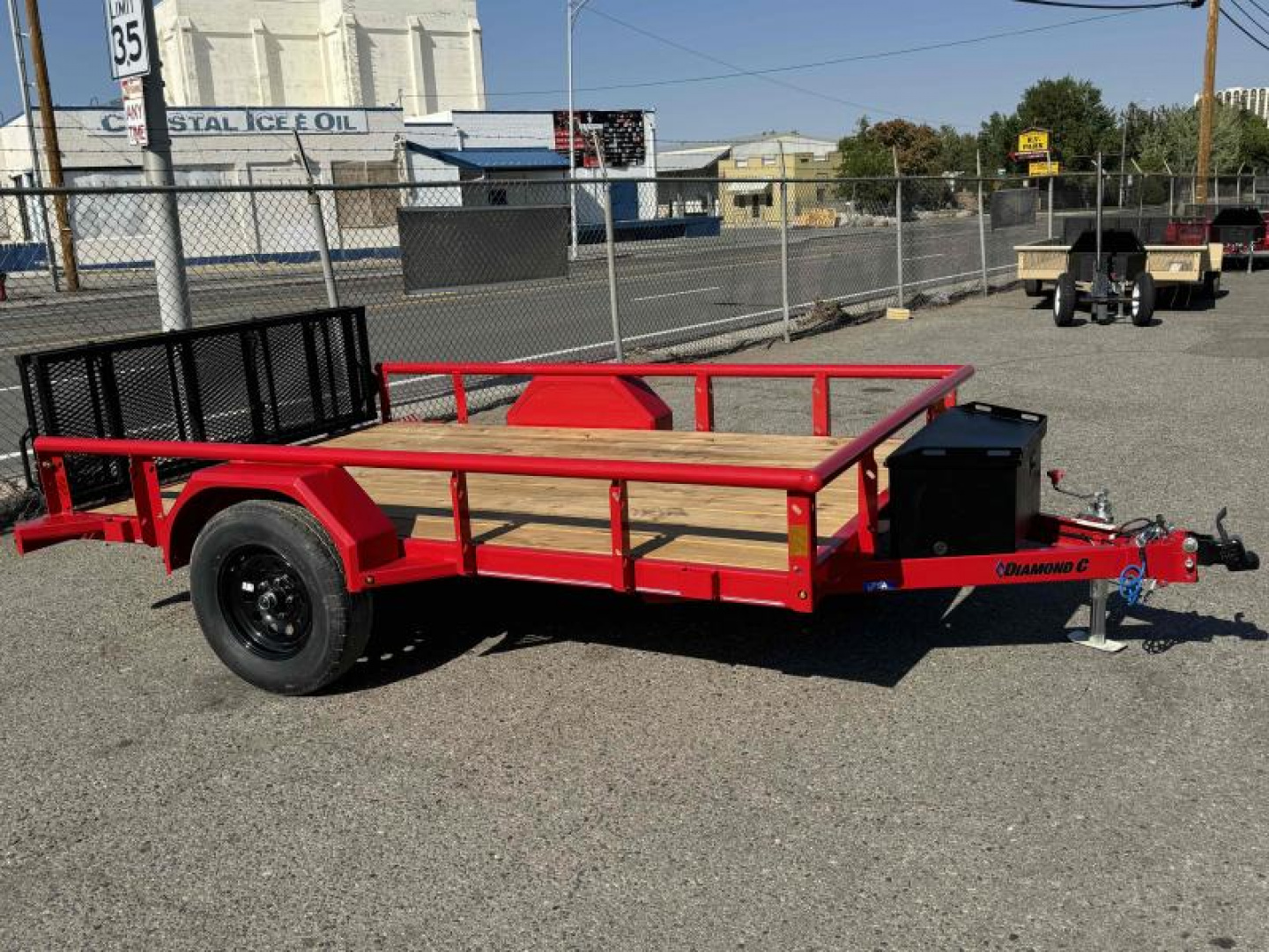 New 2025 Diamond C PSA 77"x10' - 3K Landscape Utility Trailer