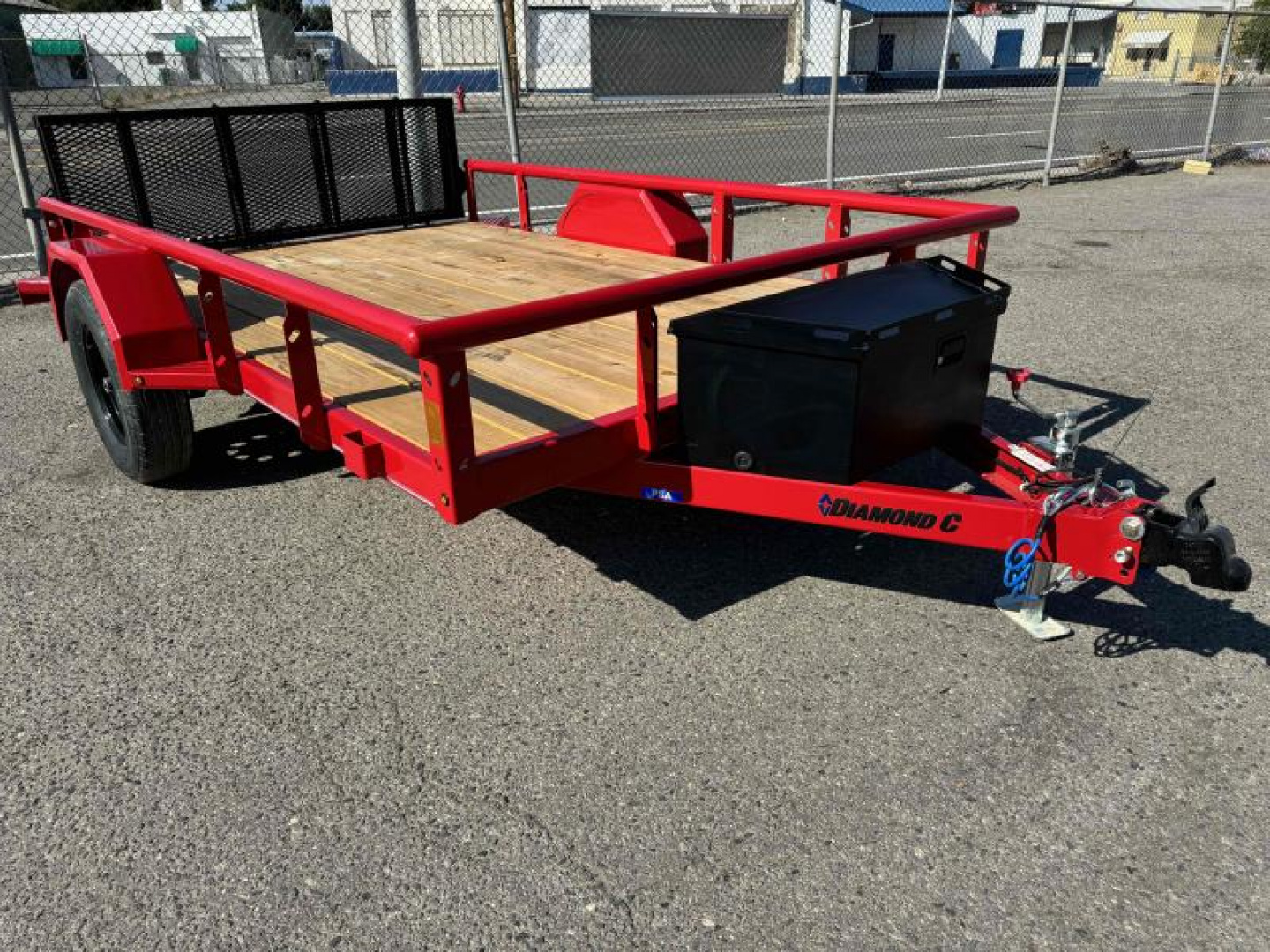 New 2025 Diamond C PSA 77"x10' - 3K Landscape Utility Trailer