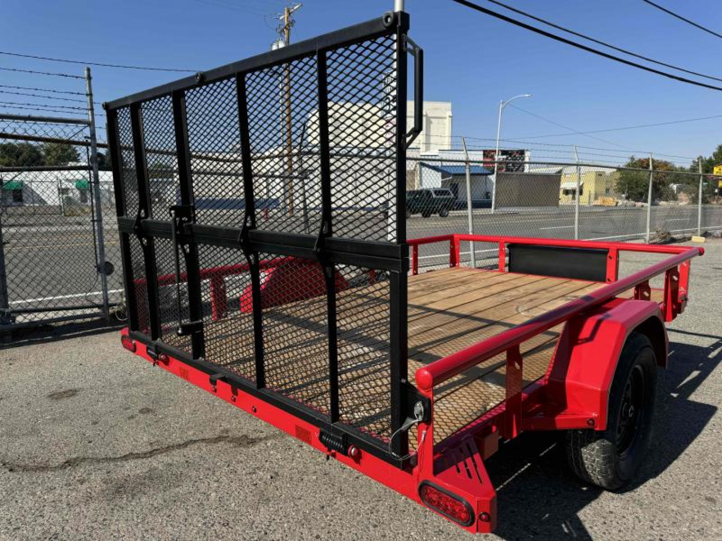 New 2025 Diamond C PSA 77"x10' - 3K Landscape Utility Trailer