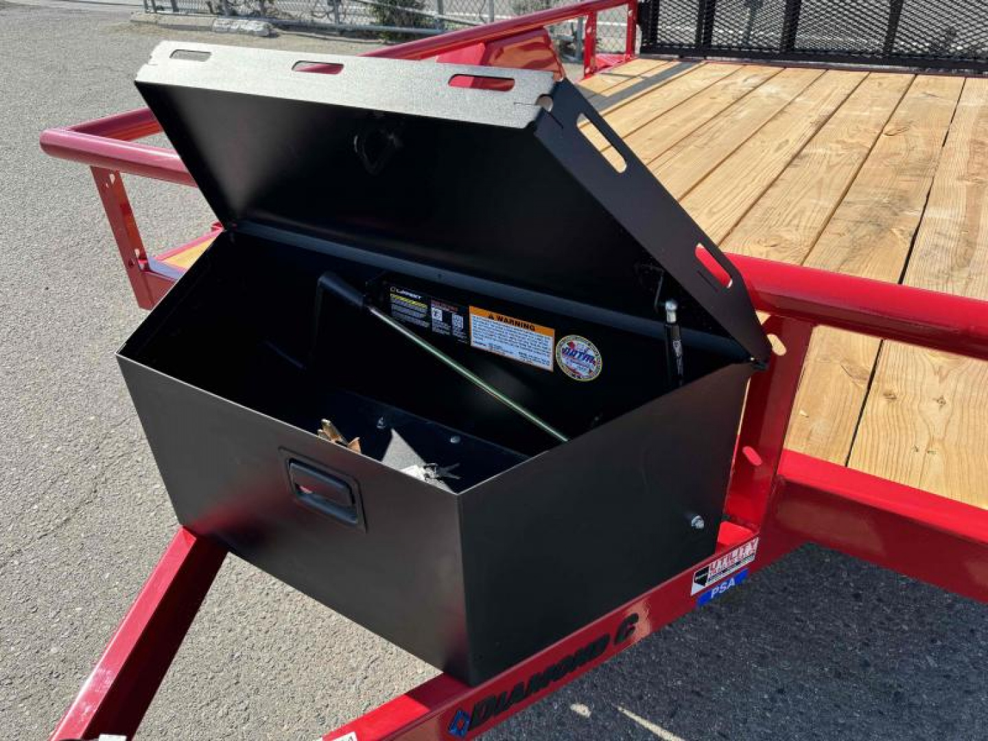 New 2025 Diamond C PSA 77"x10' - 3K Landscape Utility Trailer