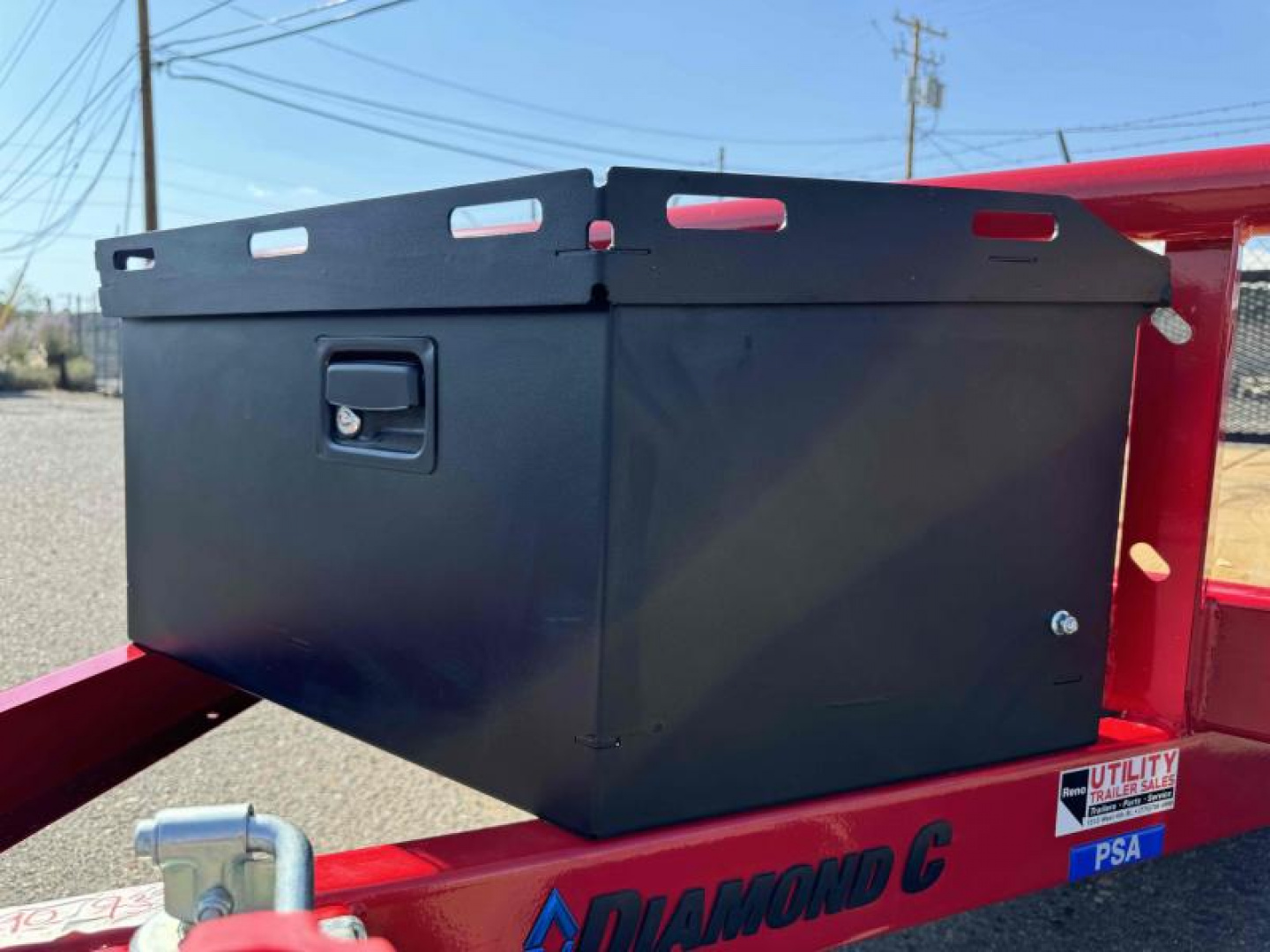 New 2025 Diamond C PSA 77"x10' - 3K Landscape Utility Trailer