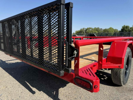 New 2025 Diamond C PSA 77"x10' - 3K Landscape Utility Trailer