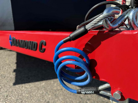 New 2025 Diamond C PSA 77"x10' - 3K Landscape Utility Trailer