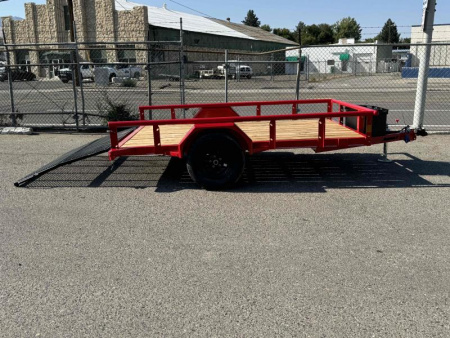 New 2025 Diamond C PSA 77"x10' - 3K Landscape Utility Trailer