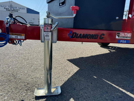 New 2025 Diamond C PSA 77"x10' - 3K Landscape Utility Trailer