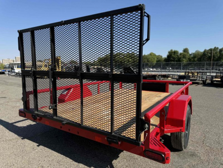 New 2025 Diamond C PSA 77"x10' - 3K Landscape Utility Trailer