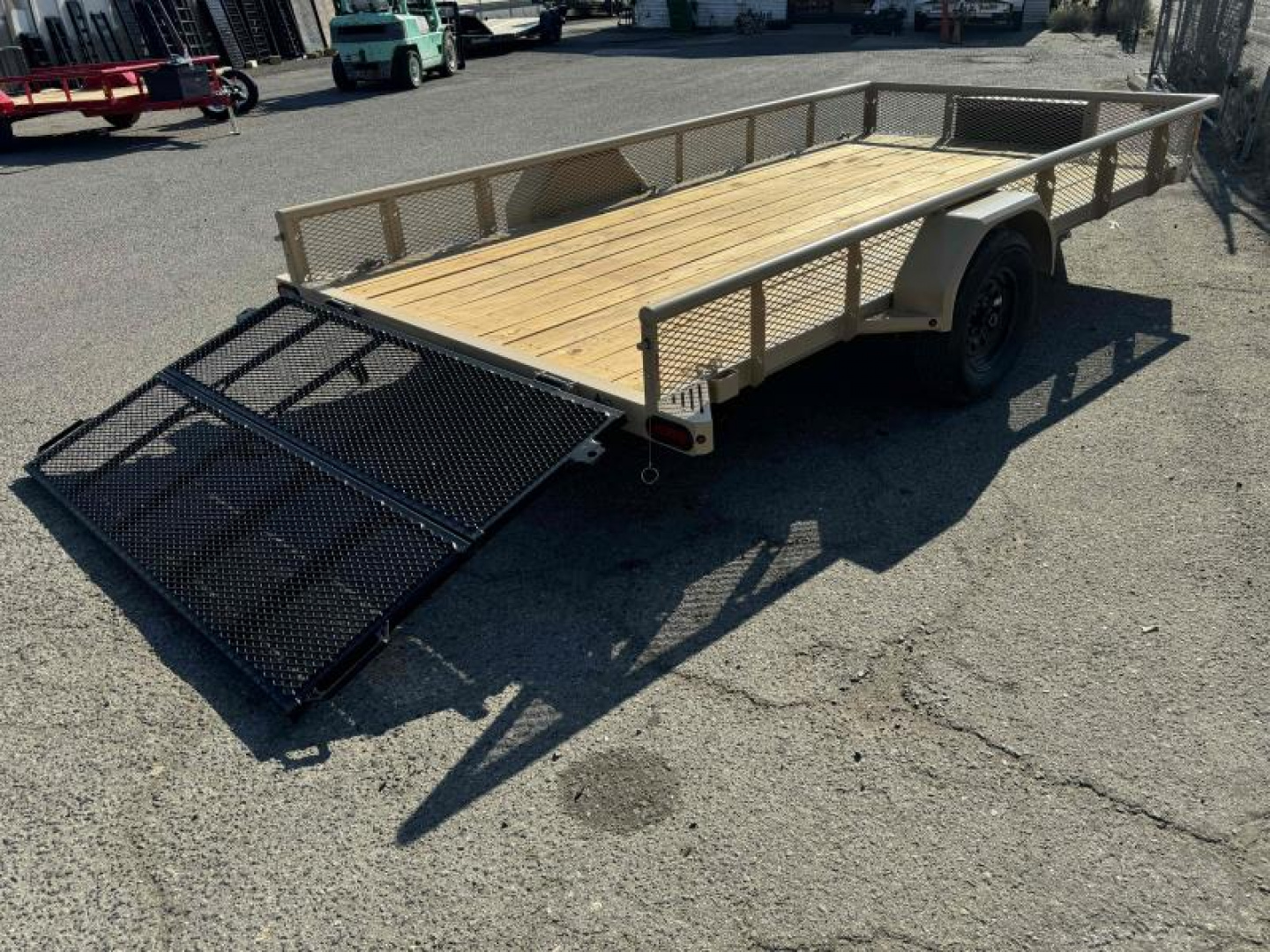 New 2025 Diamond C PSA 83"x14' - 3K Landscape Utility Trailer