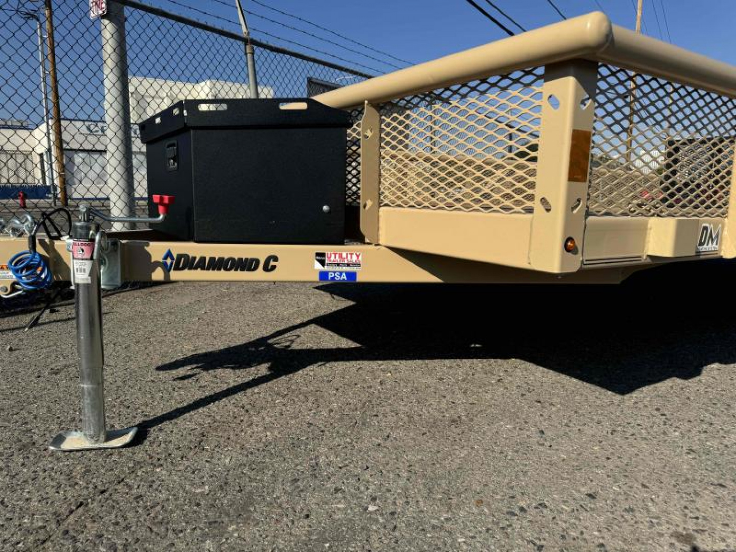 New 2025 Diamond C PSA 83"x14' - 3K Landscape Utility Trailer