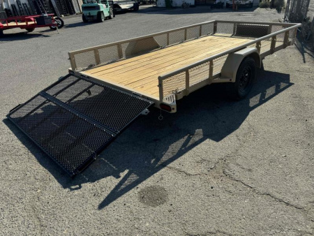 New 2025 Diamond C PSA 83"x14' - 3K Landscape Utility Trailer