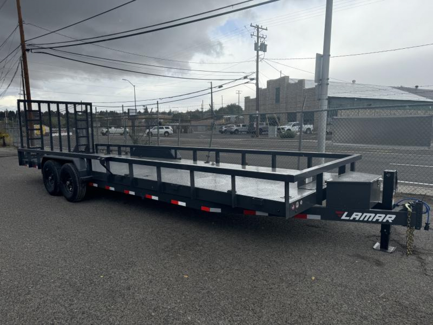 New 2025 Lamar 83" X 26' U6 - 14K Utility Equipment Trailer