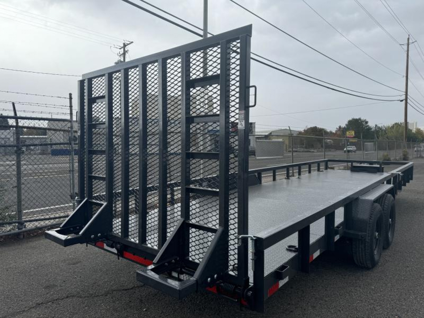 New 2025 Lamar 83" X 26' U6 - 14K Utility Equipment Trailer