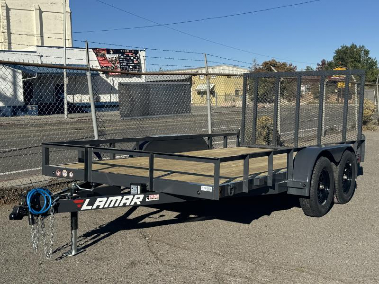 New 2025 Lamar 83" X 14' UC - 7K Landscape Utility Trailer