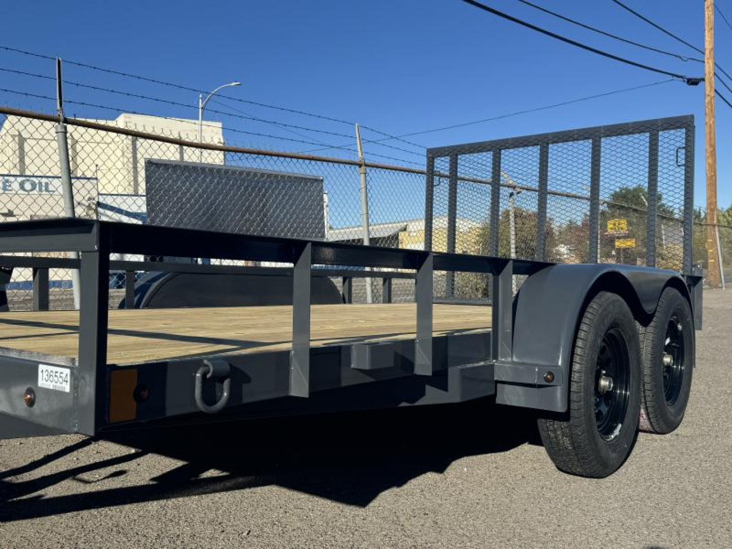 New 2025 Lamar 83" X 14' UC - 7K Landscape Utility Trailer