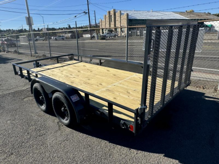 New 2025 Lamar 83  X 14' UC - 7K Landscape Utility Trailer