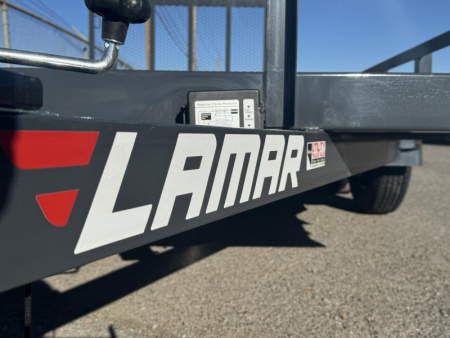 New 2025 Lamar 83" X 14' UC - 7K Landscape Utility Trailer