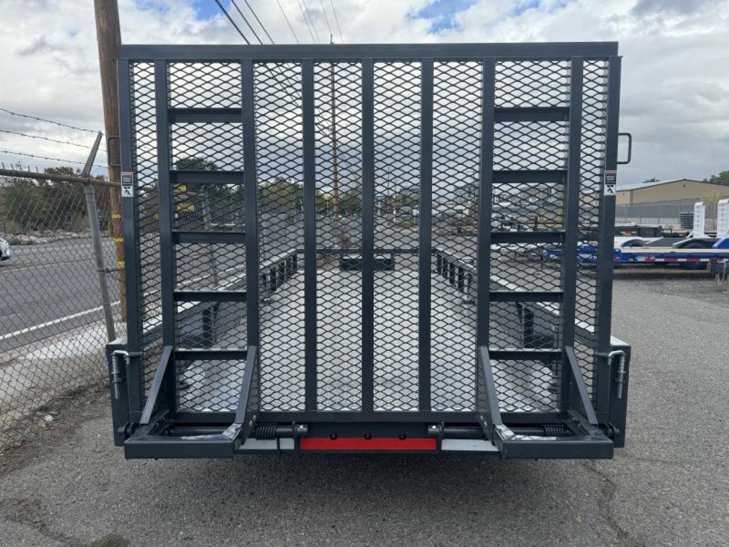 New 2025 Lamar 83" X 18' U5 - 10k Utility Equipment Trailer