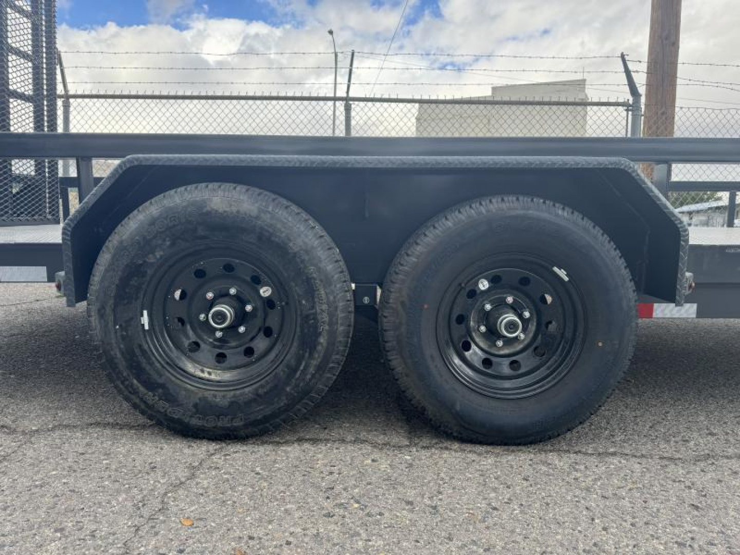 New 2025 Lamar 83" X 18' U5 - 10k Utility Equipment Trailer