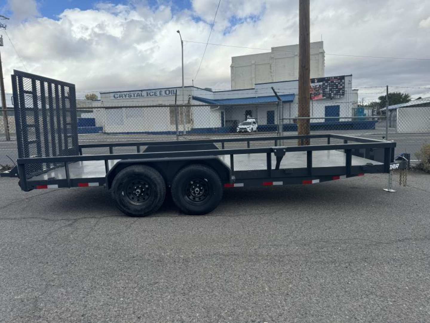 New 2025 Lamar 83" X 18' U5 - 10k Utility Equipment Trailer