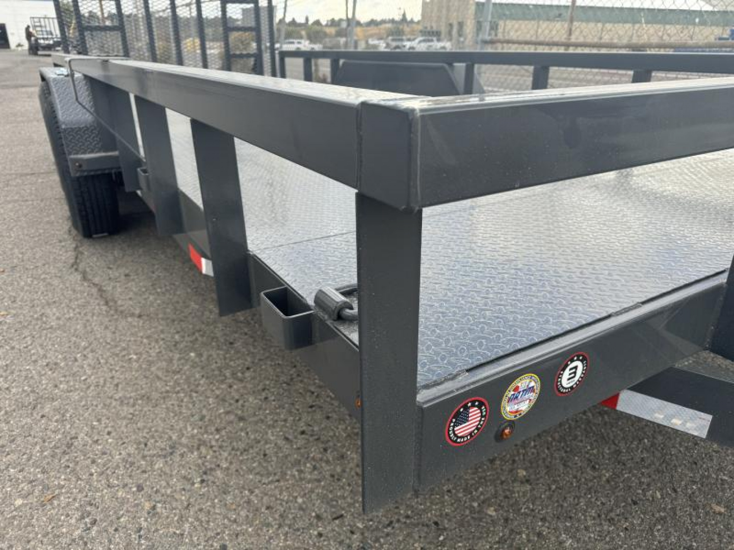New 2025 Lamar 83" X 18' U5 - 10k Utility Equipment Trailer