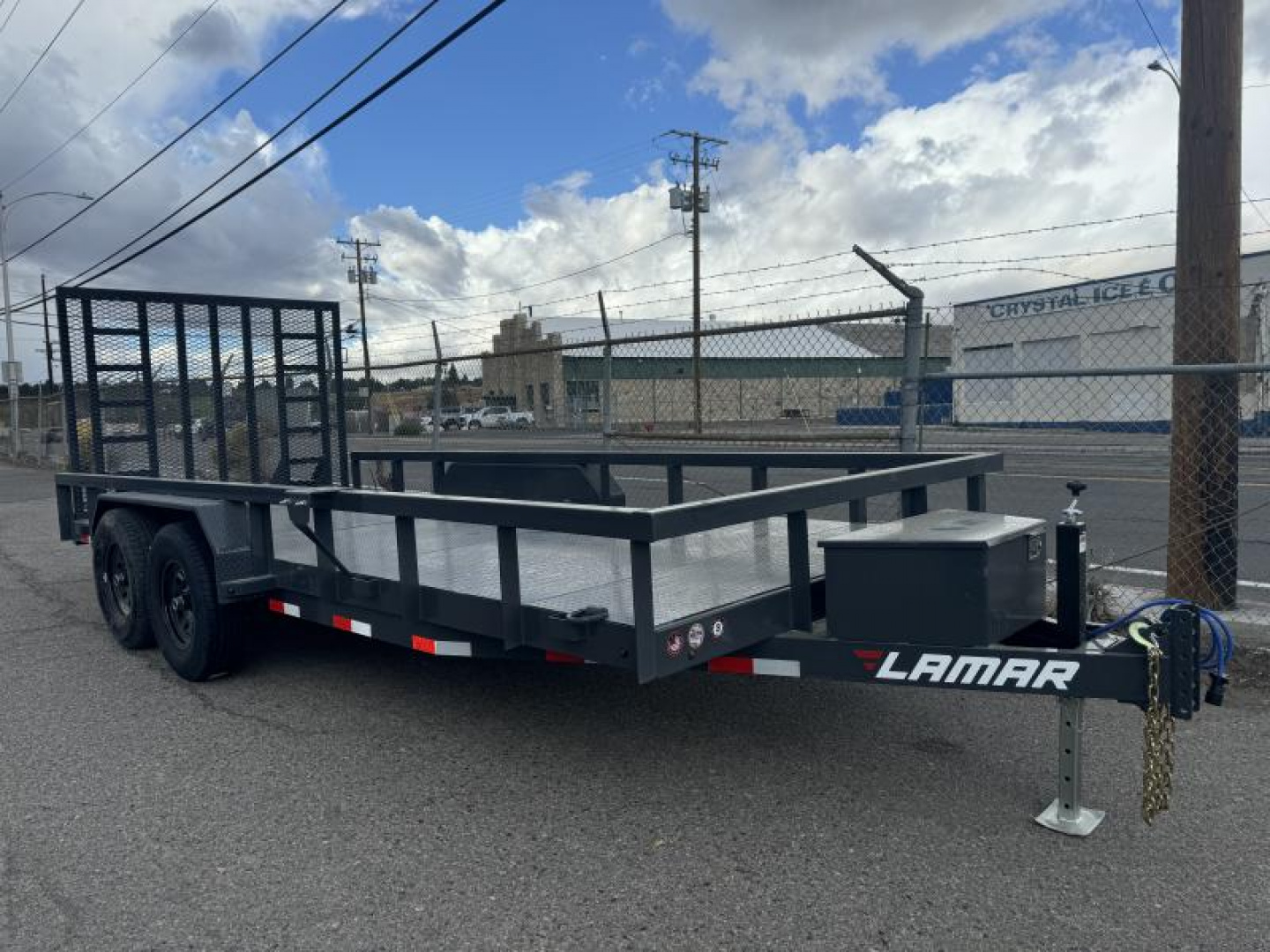 New 2025 Lamar 83" X 18' U5 - 10k Utility Equipment Trailer