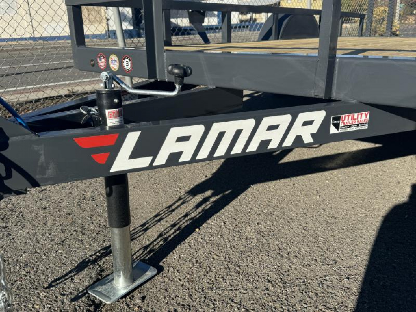 New 2025 Lamar 77" X 12' UC - 3K Landscape Utility Trailer